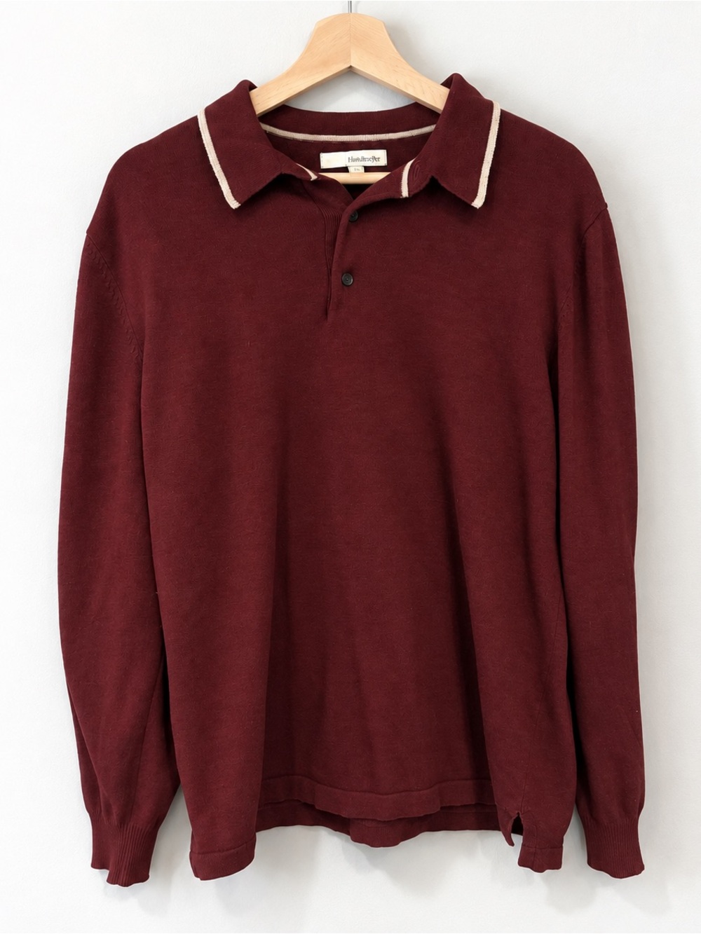 HAWKER RYE LONG SLEEVE POLO SHIRT